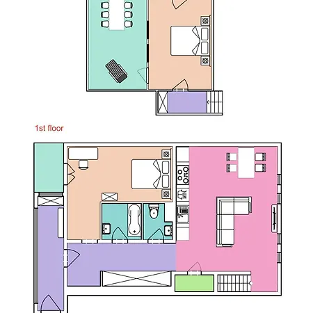 Διαμέρισμα Luxurious And Chic Duplex 2 Bed *