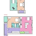 Apartman Luxurious And Chic Duplex 2 Bed *